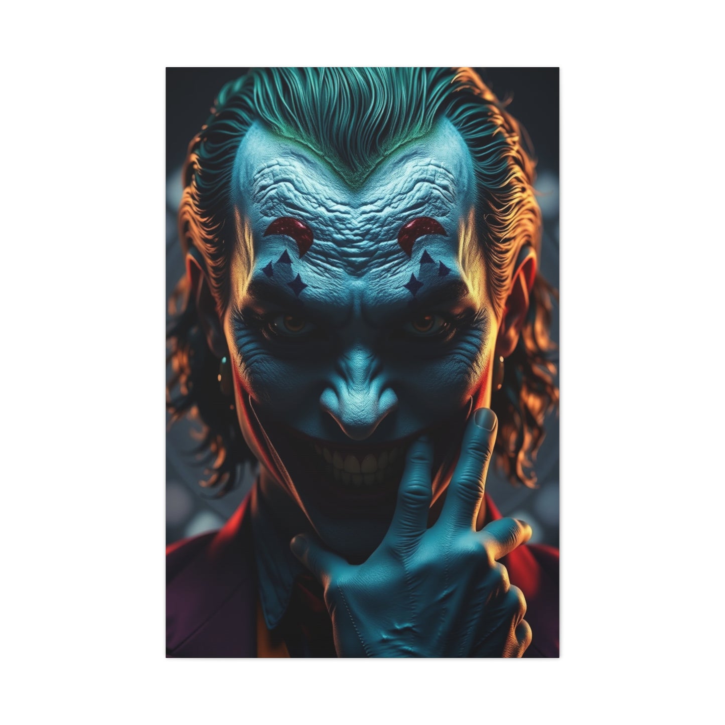 Supreme The Joker Art Beautiful Collection Wall Art & Canvas Print