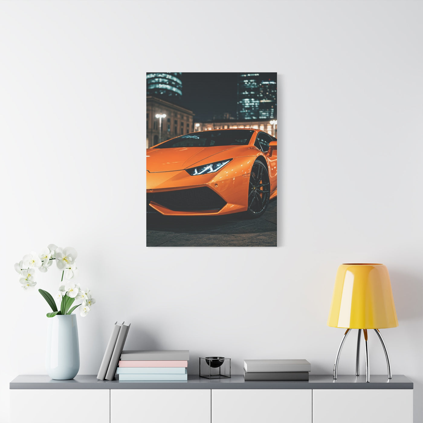 Lamborghini Huracán Urban Luxury Close Up Wall Art & Canvas Prints