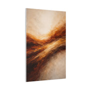 Golden Motion Energy Abstract Wall Art & Canvas Print