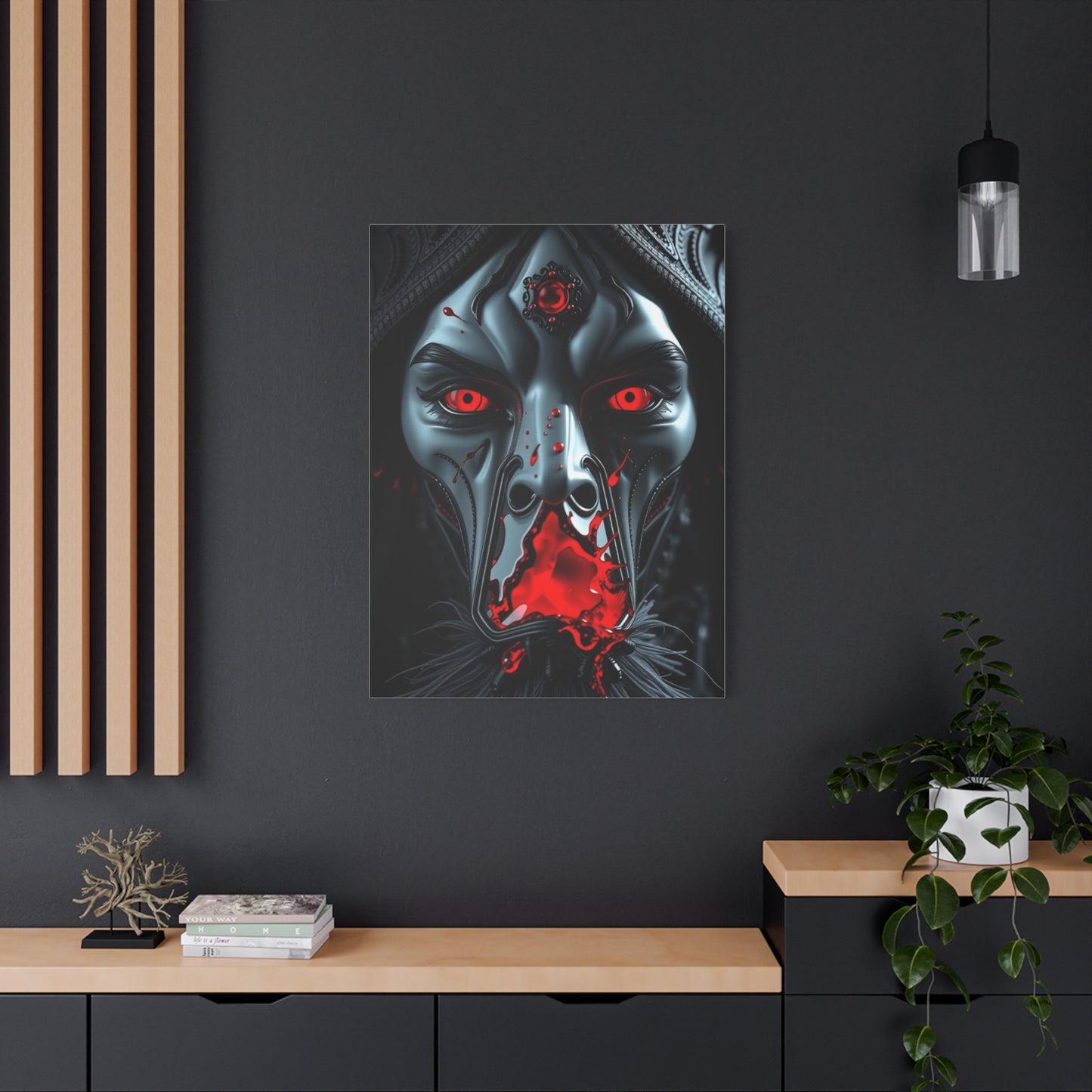 Collection Black, White & Red Art Art Wall Art & Canvas Print