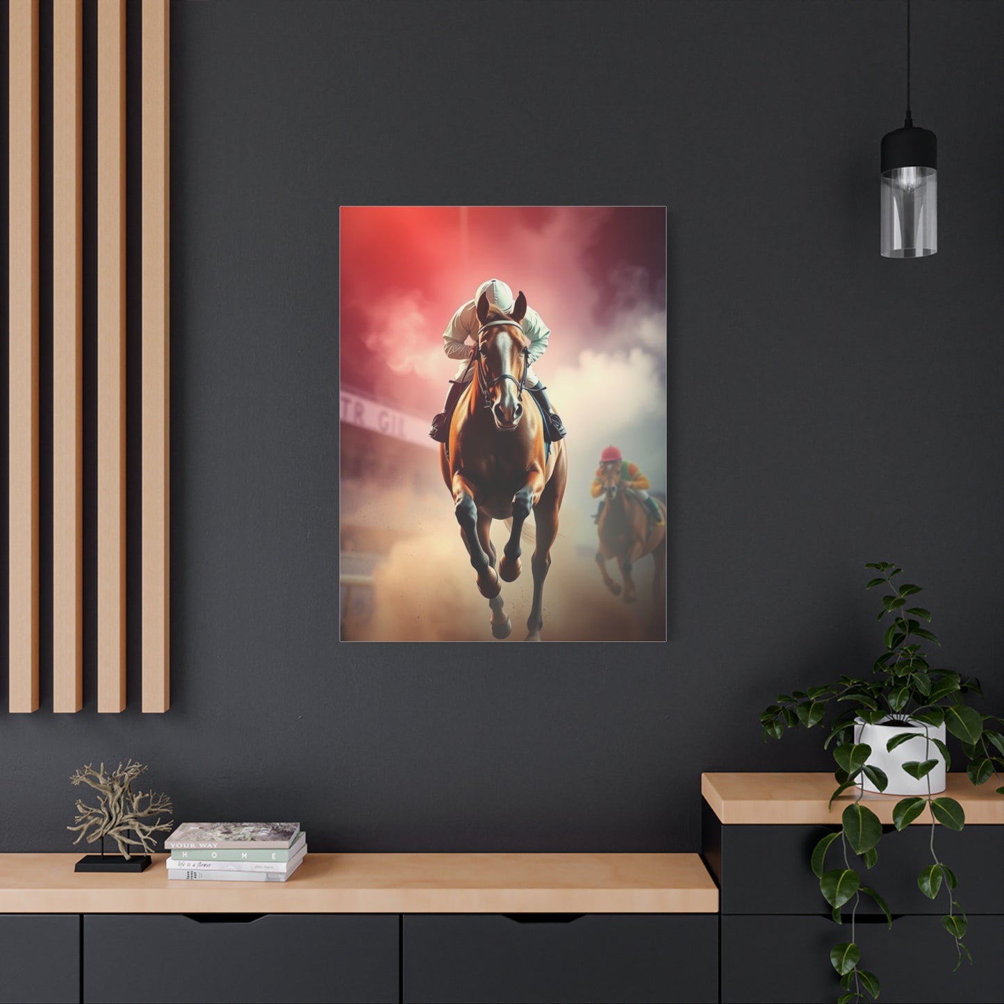 Vision Horse Racing Art Art Wall Art & Canvas Print
