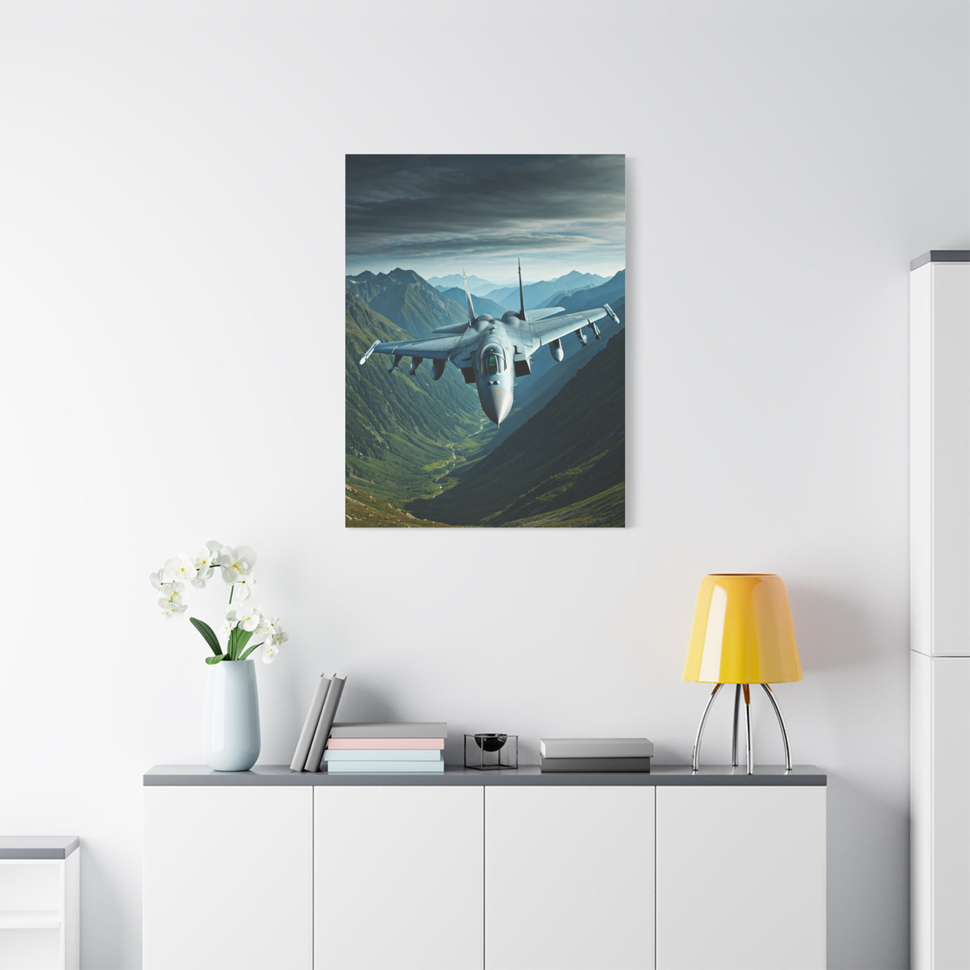 Mountain Valley Jet Patrol Wall Art & Canvas Prints