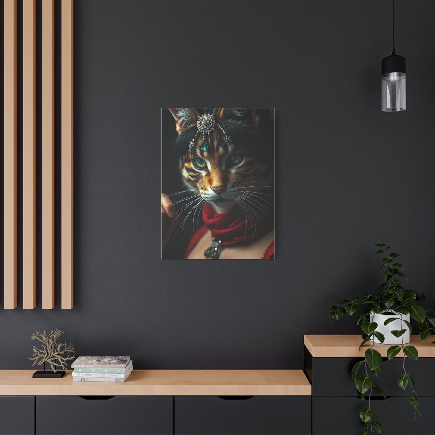 Catfight Art Supreme Canvas Wall Art & Canvas Print
