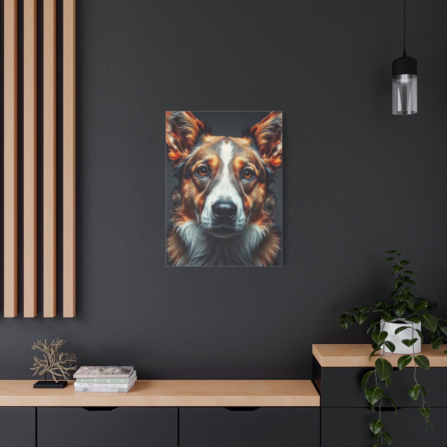 Sophisticated Canine Imagery Wall Art & Canvas Print