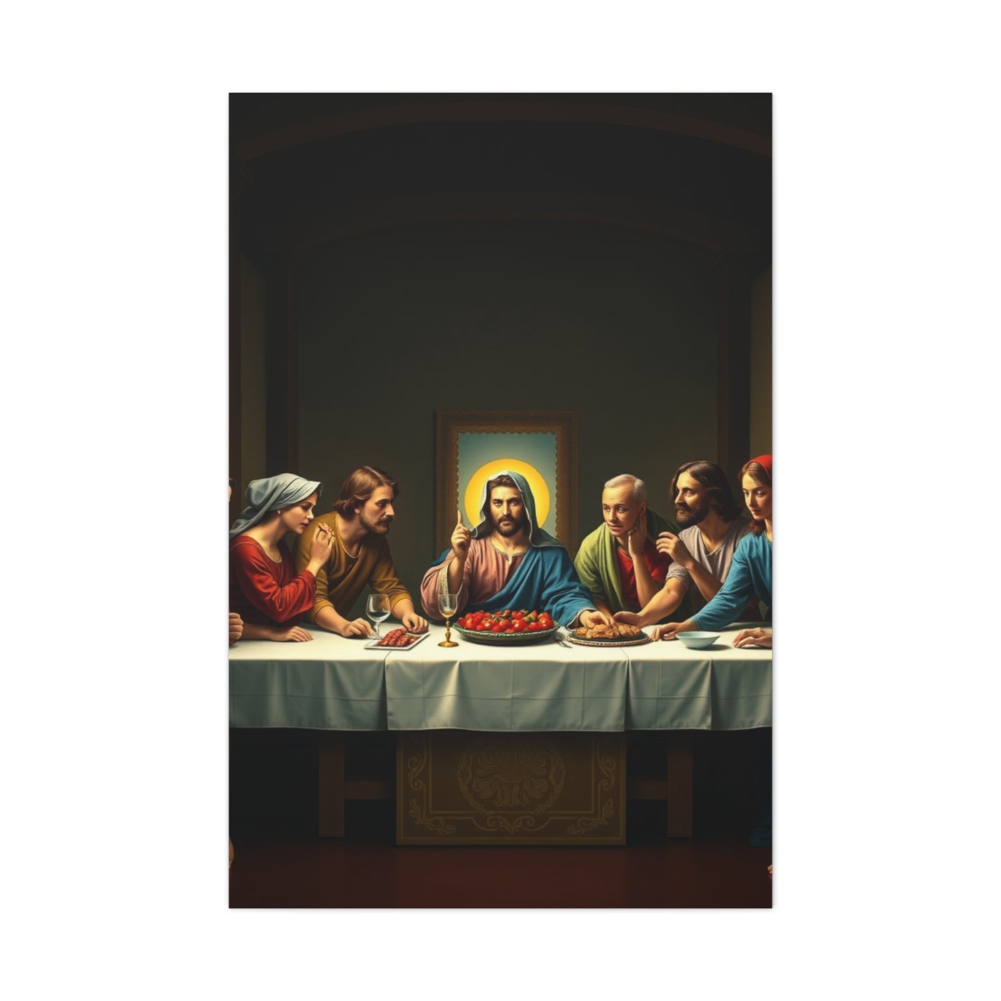 Supreme The Last Supper Art Beautiful Collection Wall Art & Canvas Print