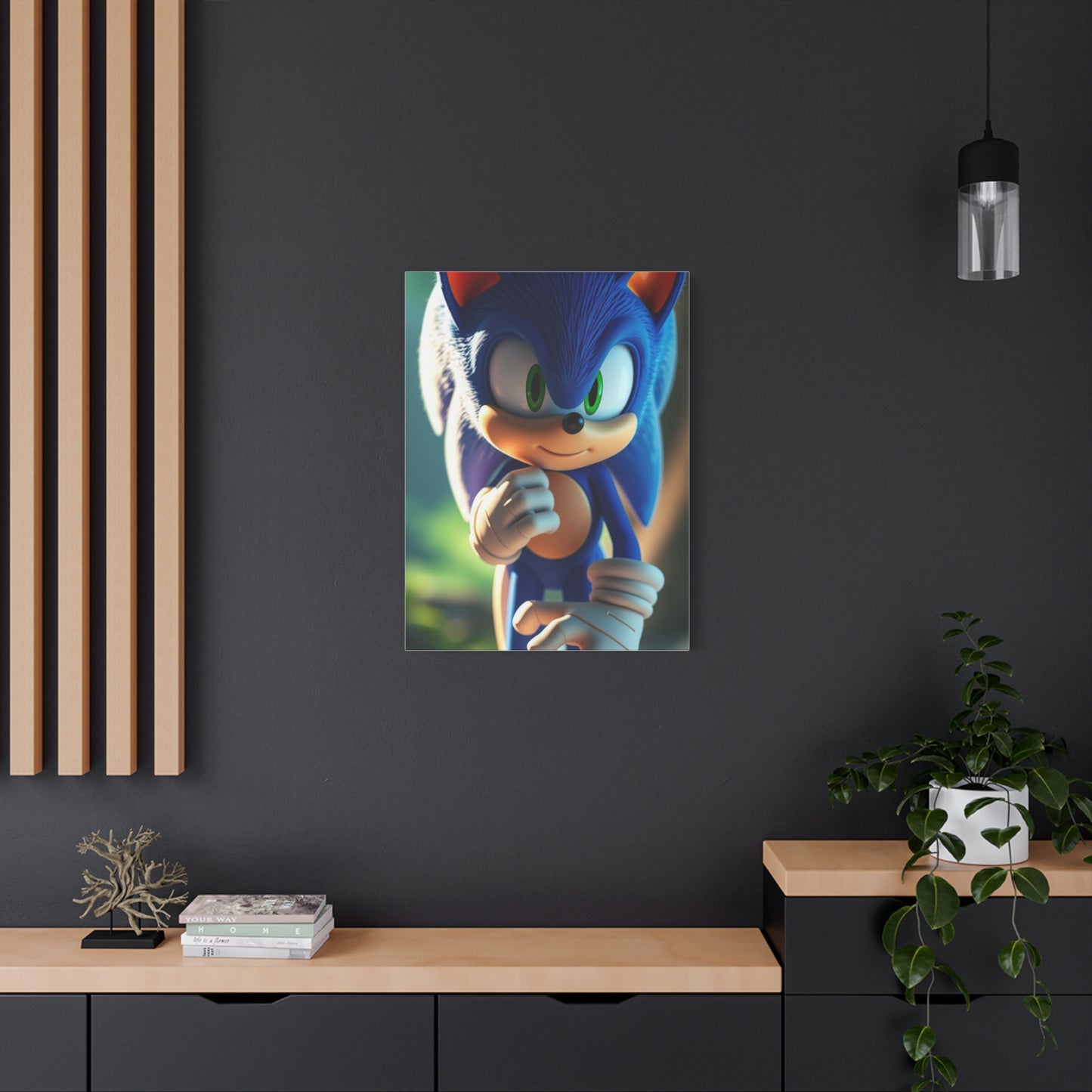 Supreme Sonic the Hedgehog Art Beautiful Collection Wall Art & Canvas Print