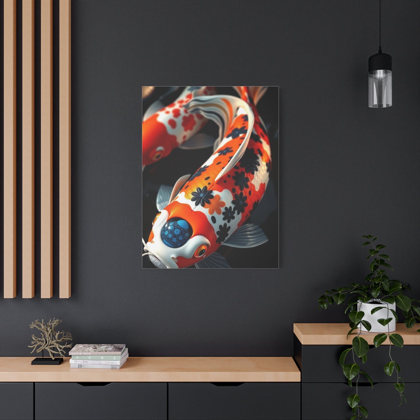 Supreme Koi Fish Art Beautiful Collection Wall Art & Canvas Print