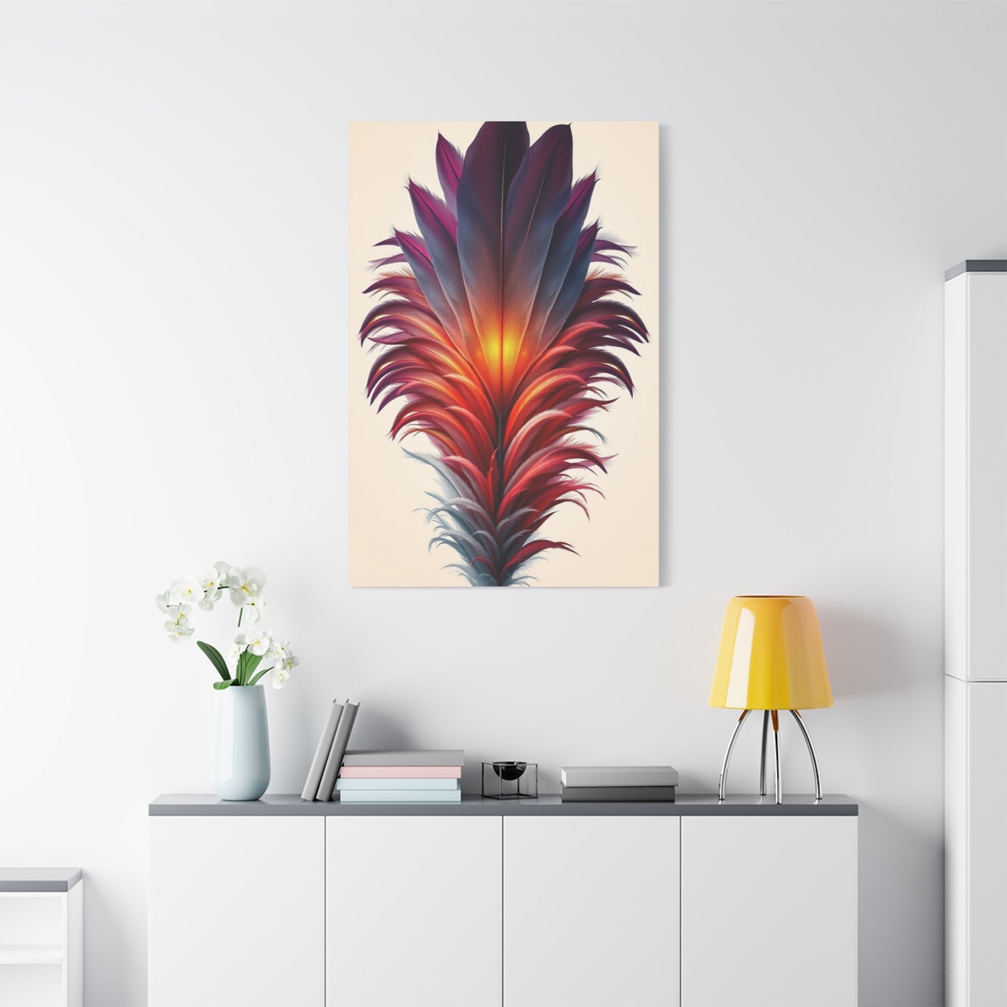 Seraphic Plume Panorama Wall Art & Canvas Print