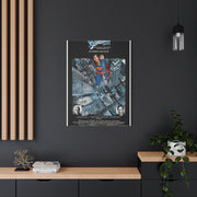 Superman "You'll Believe A Man Can Fly" Movie Poster Wall Art & Canvas Print