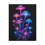 Neon Fungi Luminescence Wall Art & Canvas Print