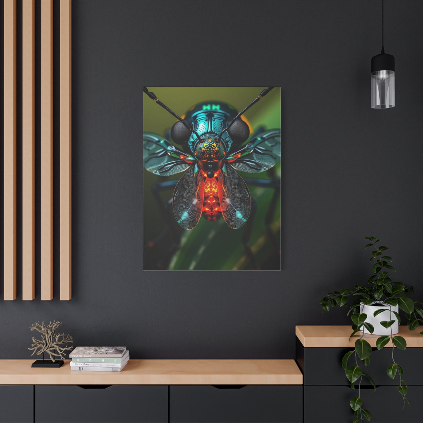 Firefly (Lighting Bug) Art Supreme Canvas Wall Art & Canvas Print
