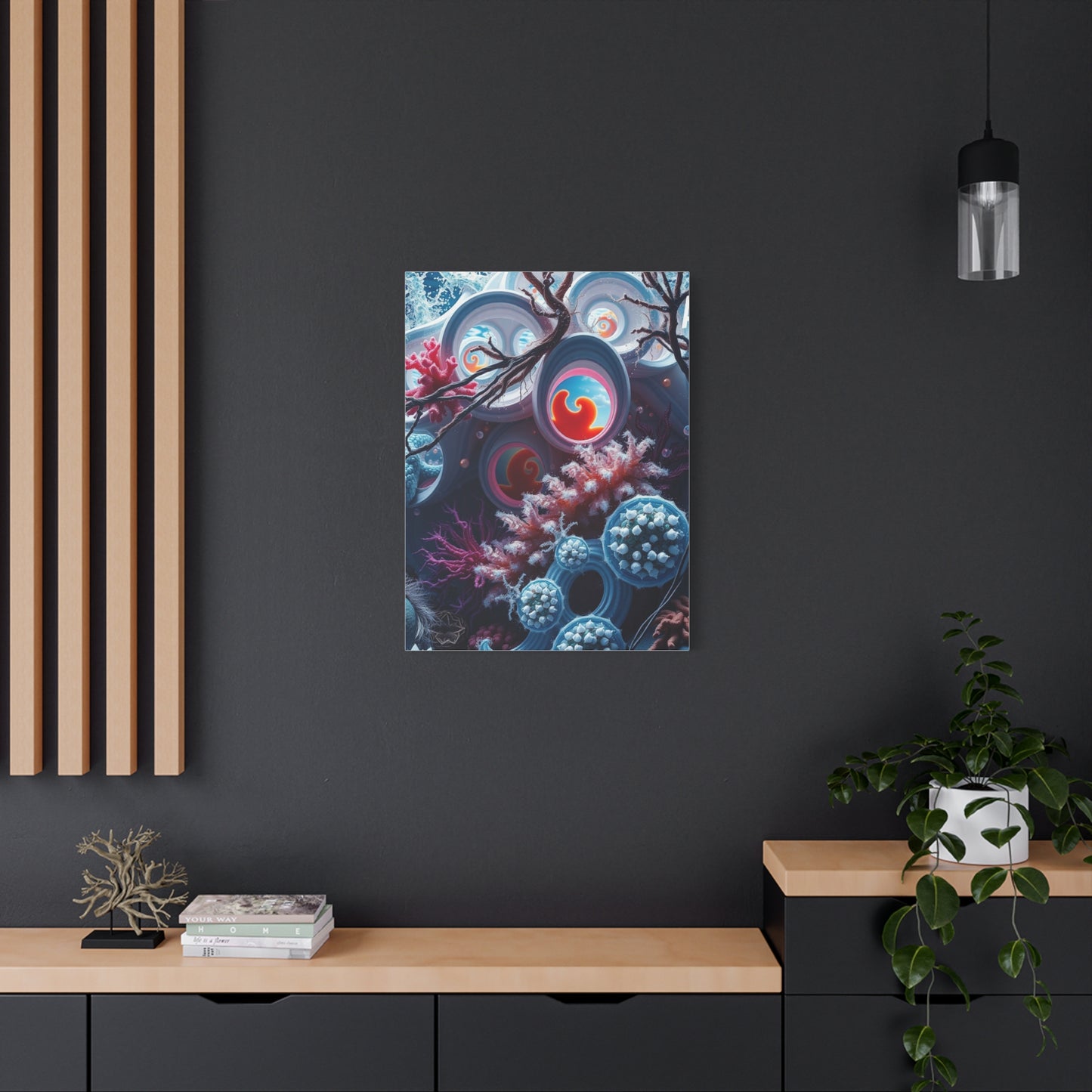 Luminous Lagoon Tableau Wall Art & Canvas Print