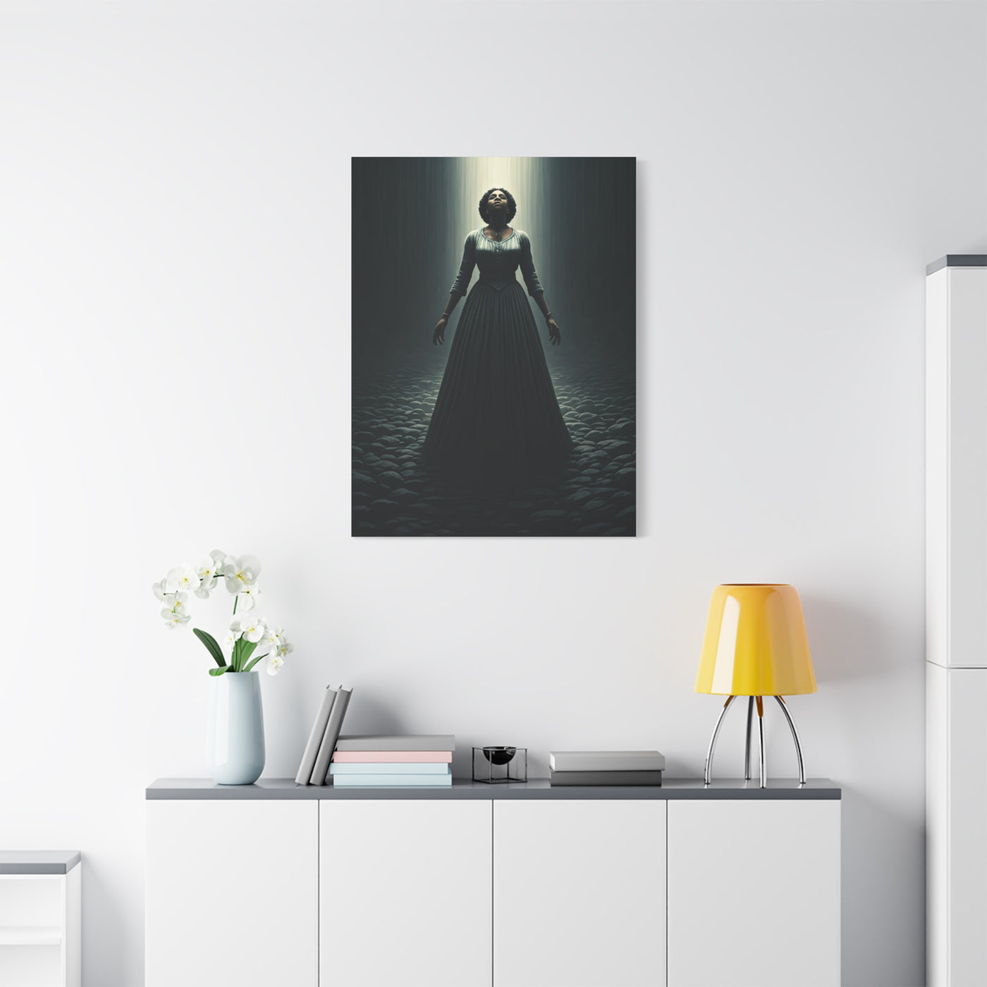 Veil of Silence Portrait Wall Art & Canvas Prints