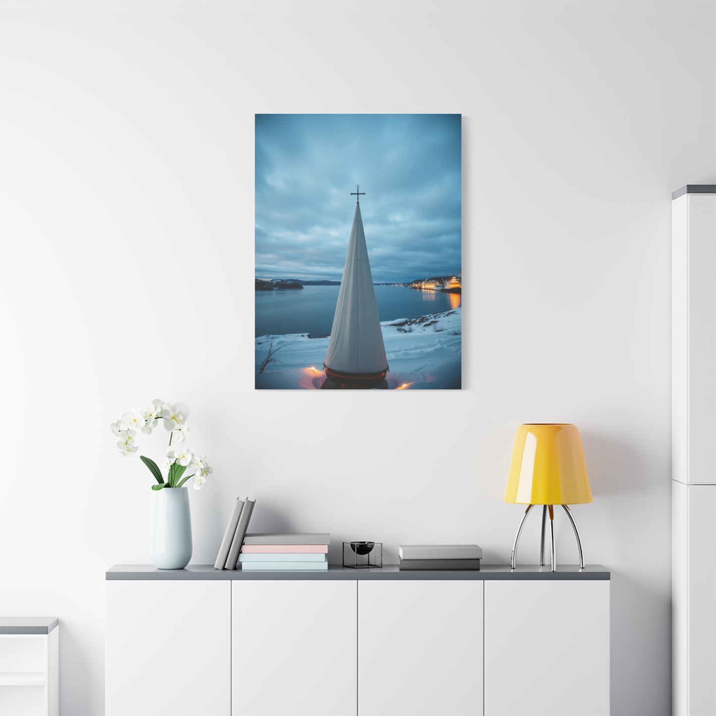 Arctic Tranquility Canvas Wall Art & Canvas Print