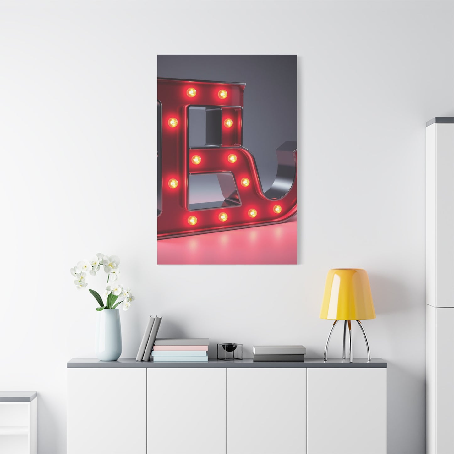A Alphabet & Letter Art Premium Gallery Wall Art & Canvas Print