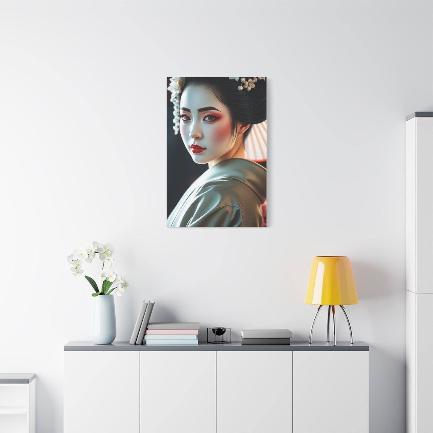 Geisha Art Canvas Art 8 Wall Art & Canvas Print