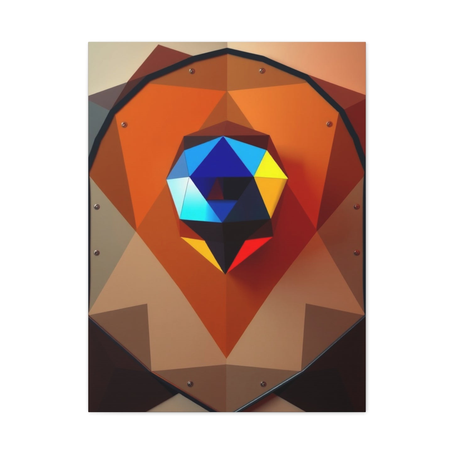 Luxe Geometric Reverie Wall Art & Canvas Print