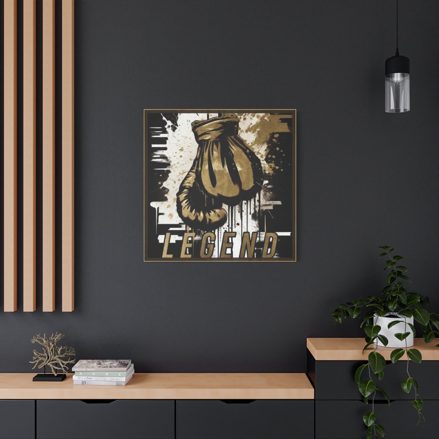 Boxing Legend Man Cave Decor Wall Art & Canvas Prints