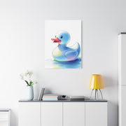 Playful Rubber Duck Bath Wall Art & Canvas Prints