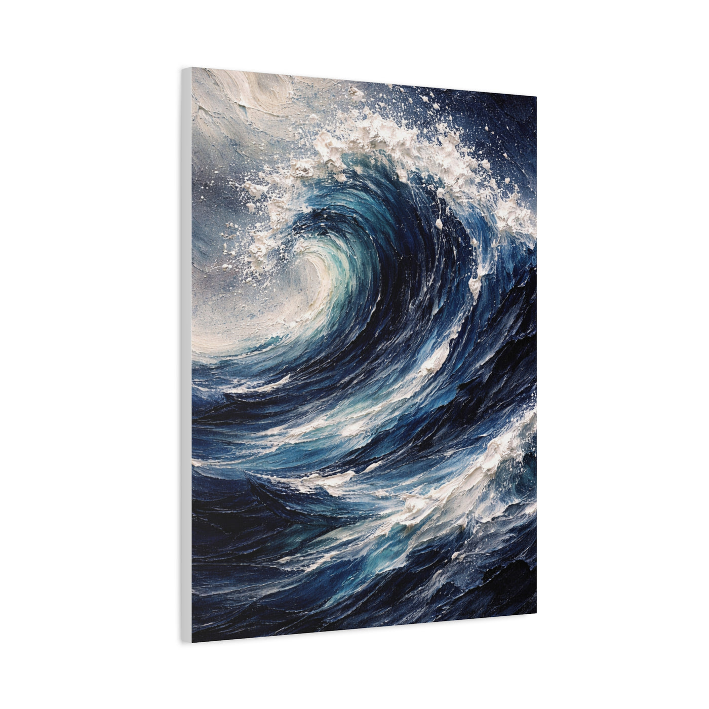 Dynamic Ocean Wave Expression Wall Art & Canvas Print