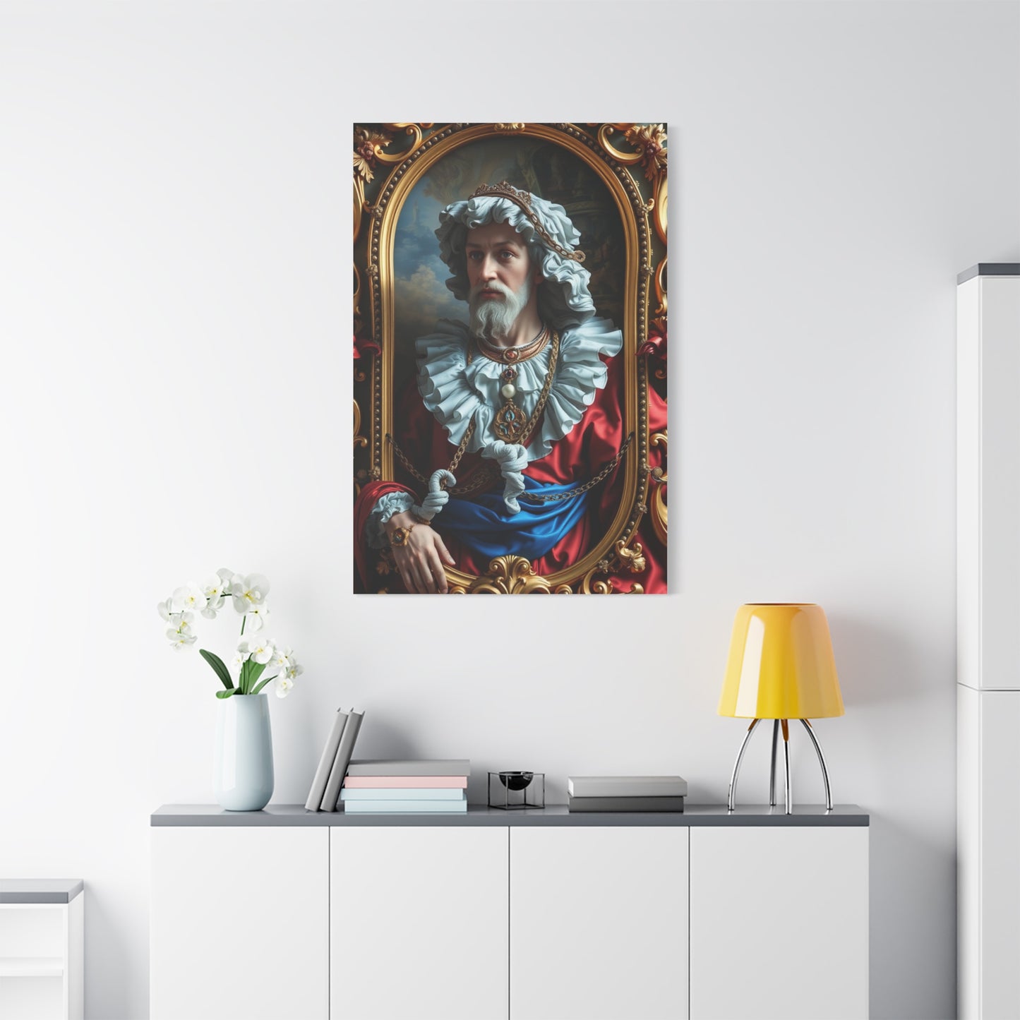 Gilded Elegance Tableau Wall Art & Canvas Print
