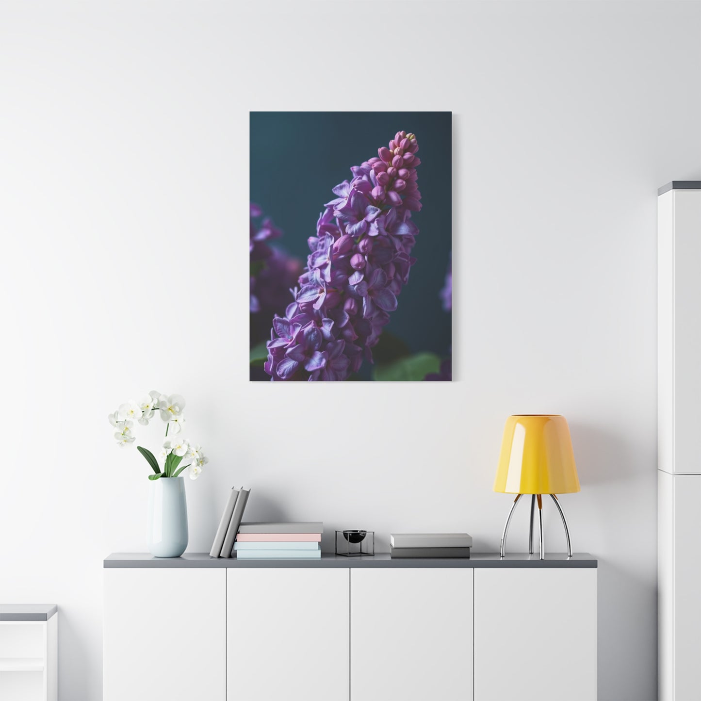 Elite Lilac Flower Art Vision Wall Art & Canvas Print