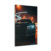 Audi R8 V10 Plus Downtown Night Drive Wall Art & Canvas Prints