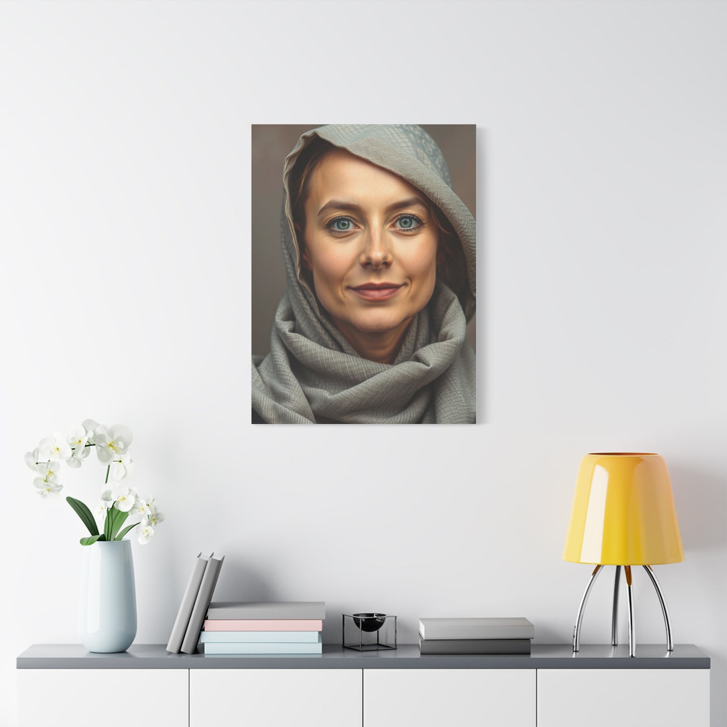 Collection Taupe, Linen, and Gray Art Art Wall Art & Canvas Print
