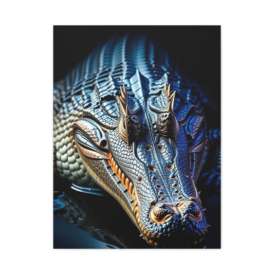 Crocodile & Alligator Art Supreme Canvas Wall Art & Canvas Print