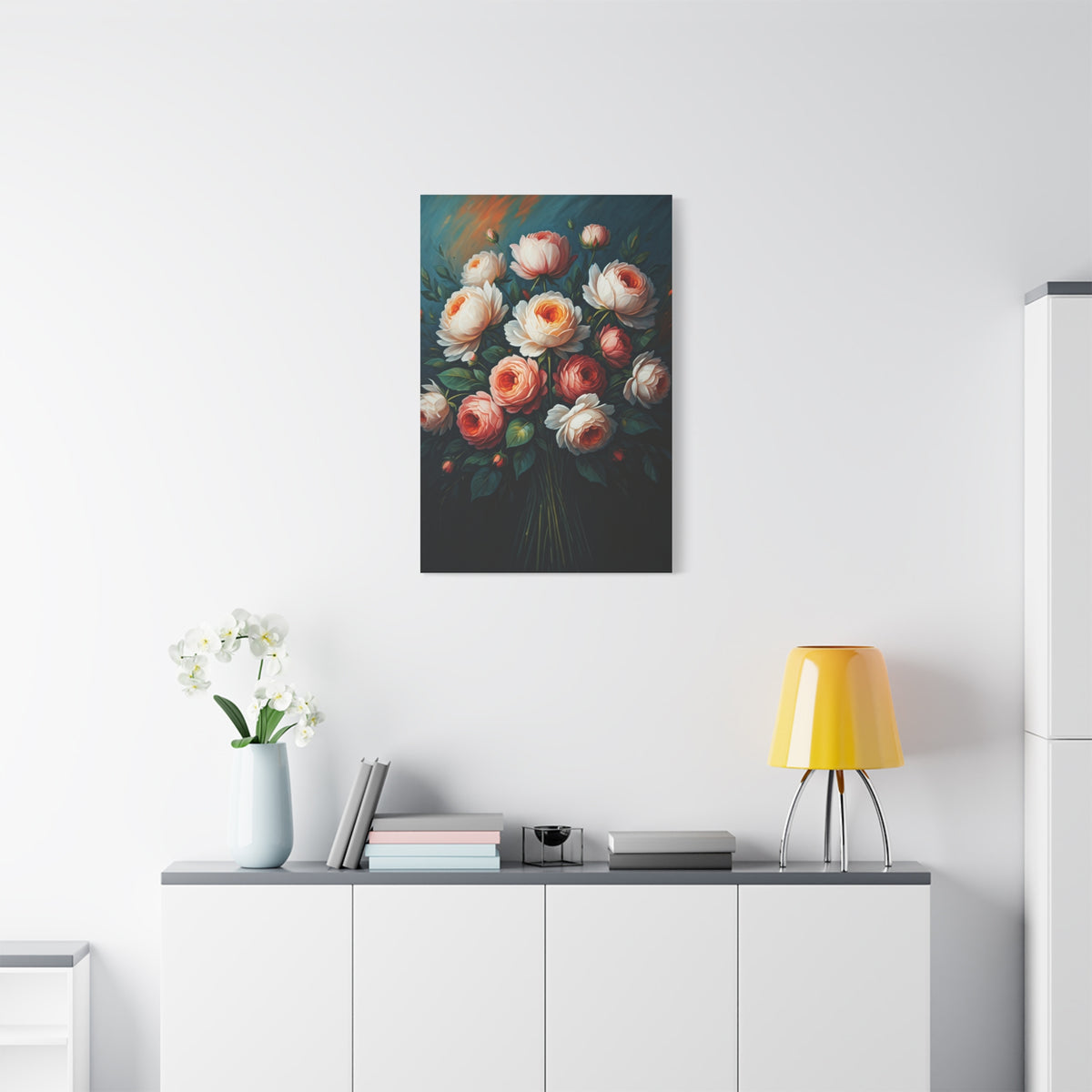 Blush Peony Elegance Wall Art & Canvas Print