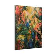Abstract Expressionist Jungle Energy Tropical Wall Art & Canvas Print