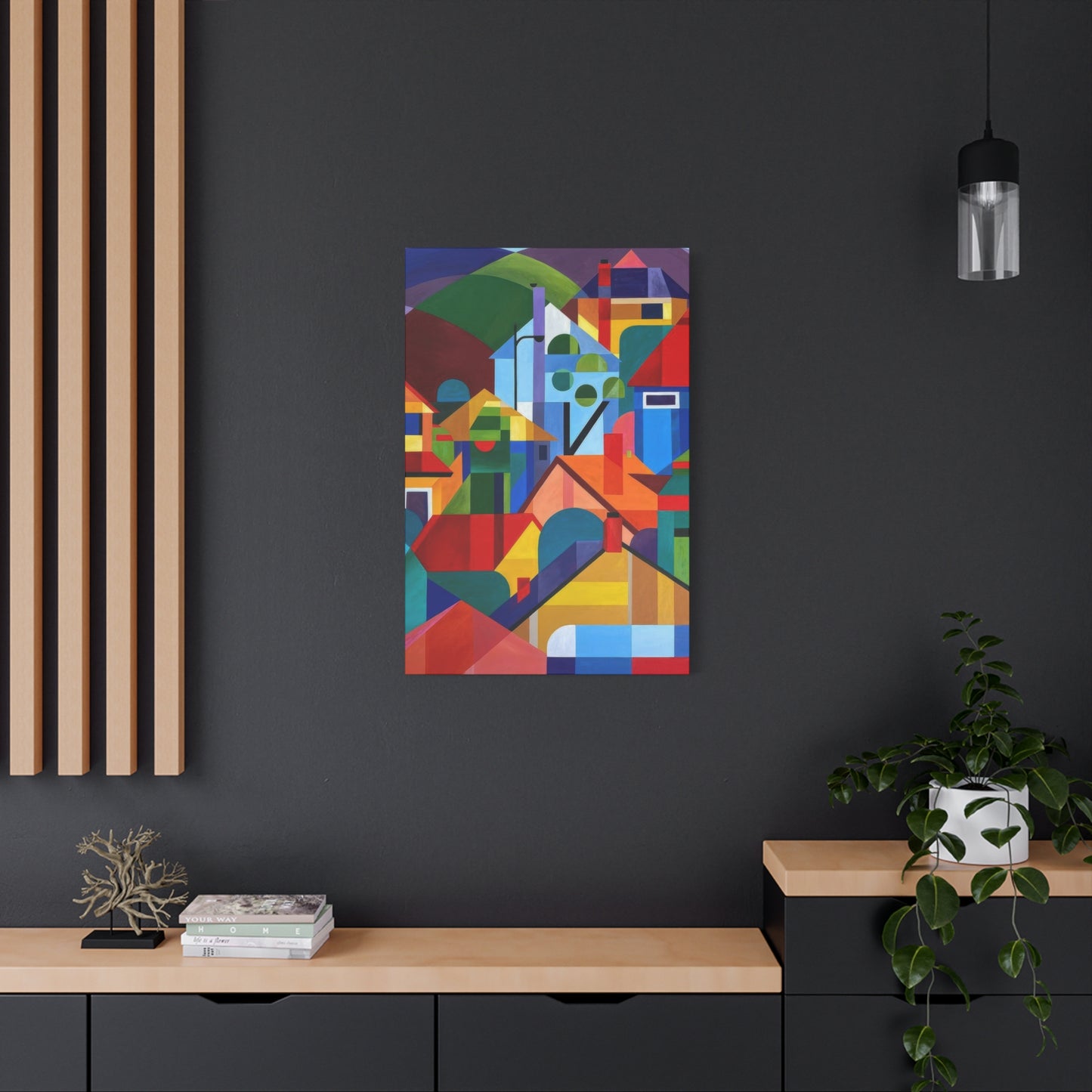 Cityscape Cubism Wall Art & Canvas Prints