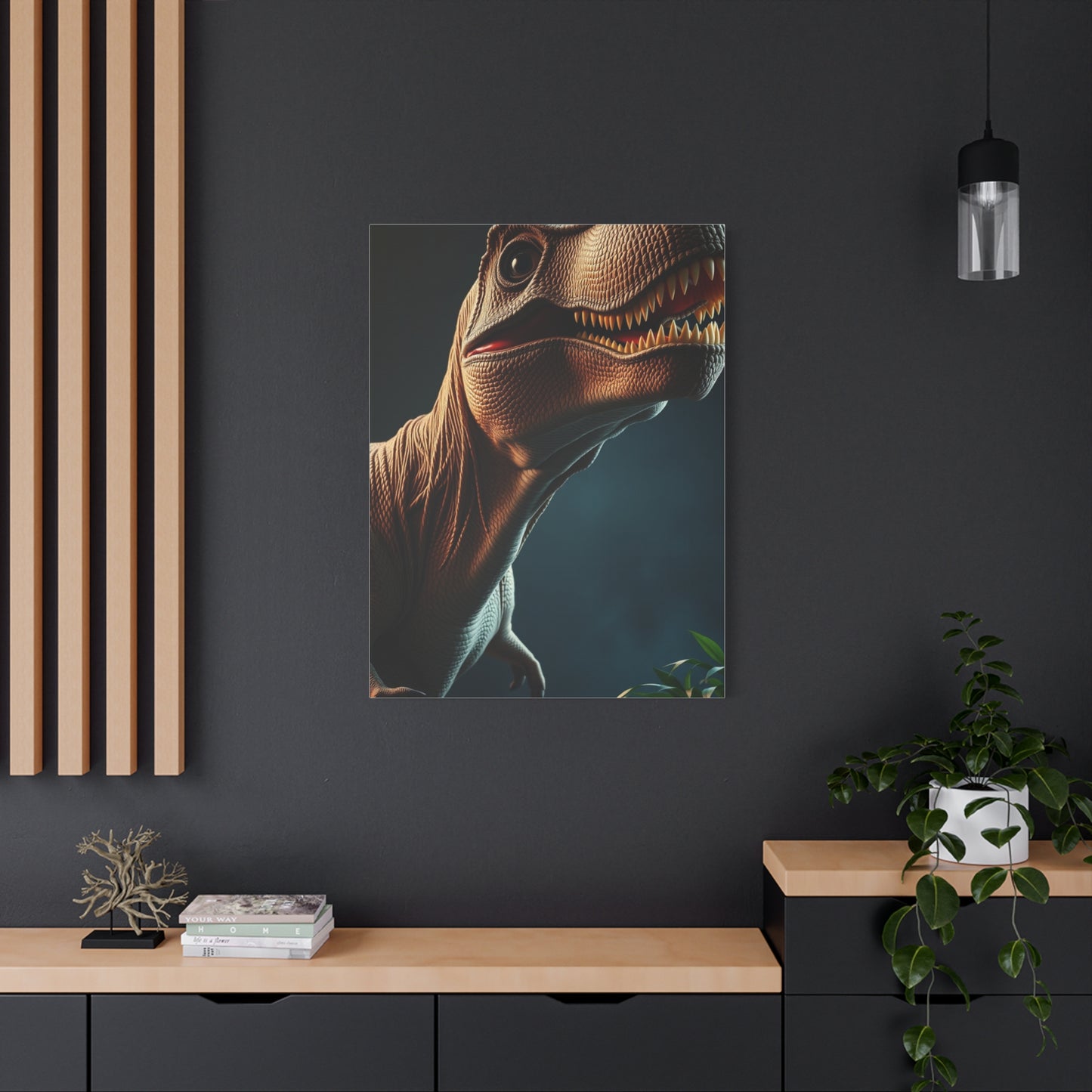 Tyrannosaurus Rex Art Canvas Art 7 Wall Art & Canvas Print