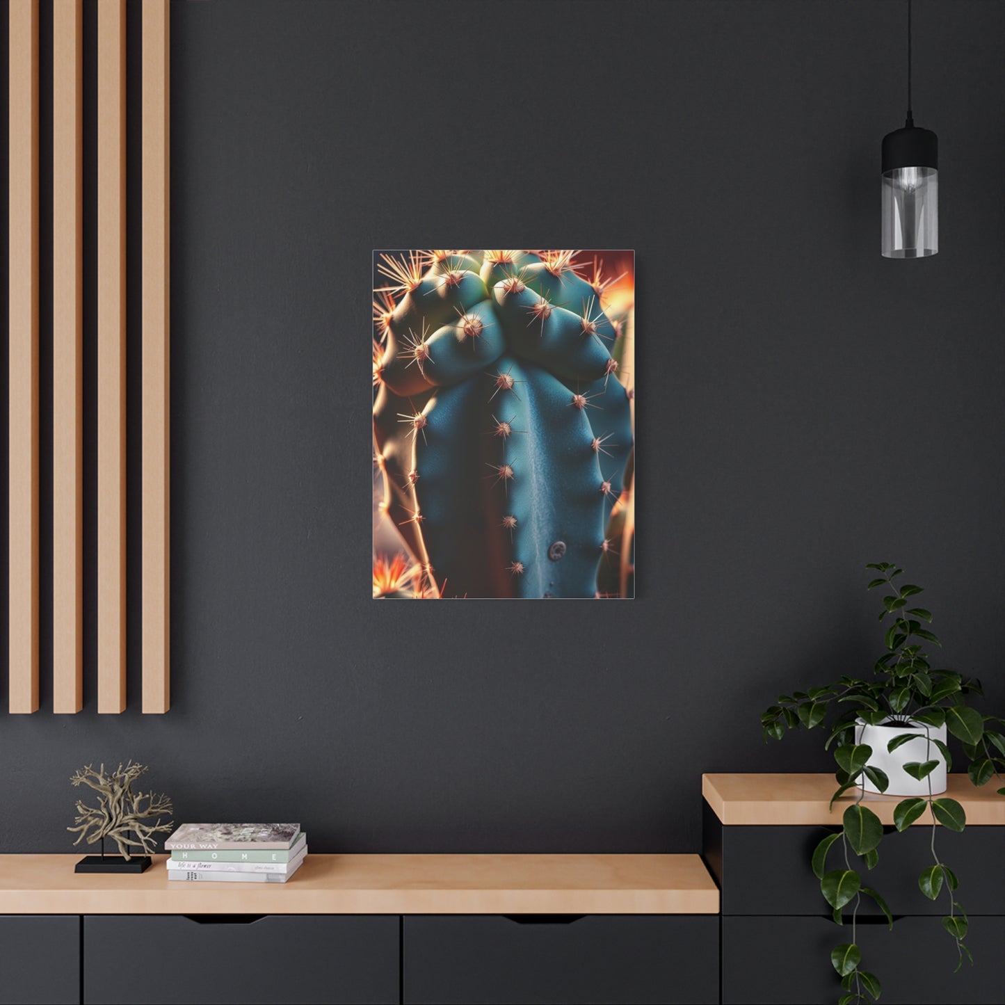 Succulent Serenity Art Wall Art & Canvas Print