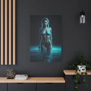Blue Water Muse Portrait Wall Art & Canvas Prints