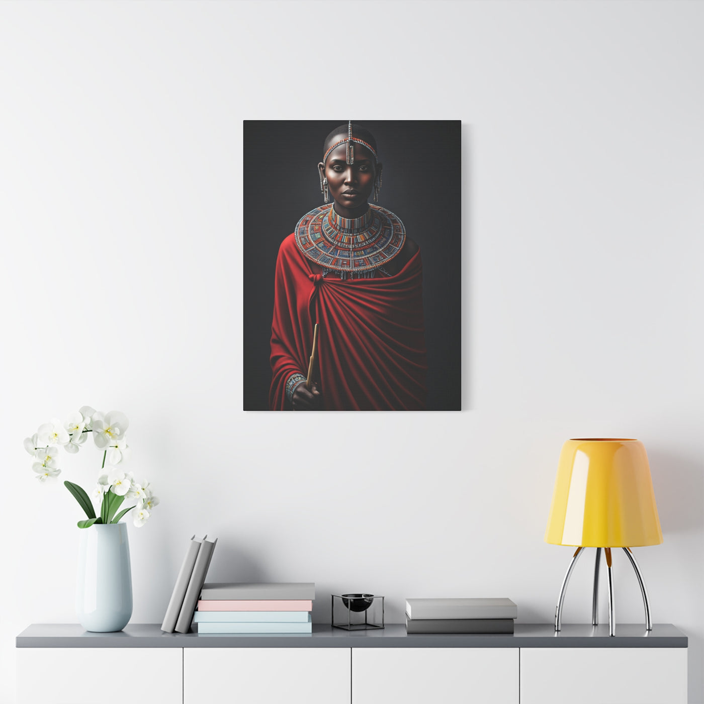 Scarlet Elder of Tradition Wall Art & Canvas Prints