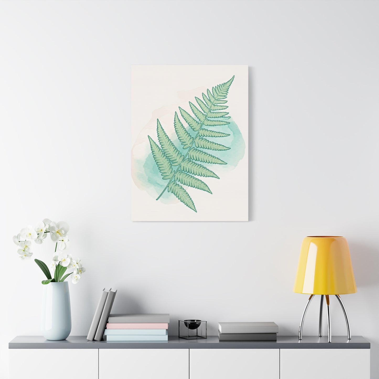 Soft Fern Botanical Study Wall Art & Canvas Prints