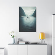 Seaplane Fjord Landing Wall Art & Canvas Prints