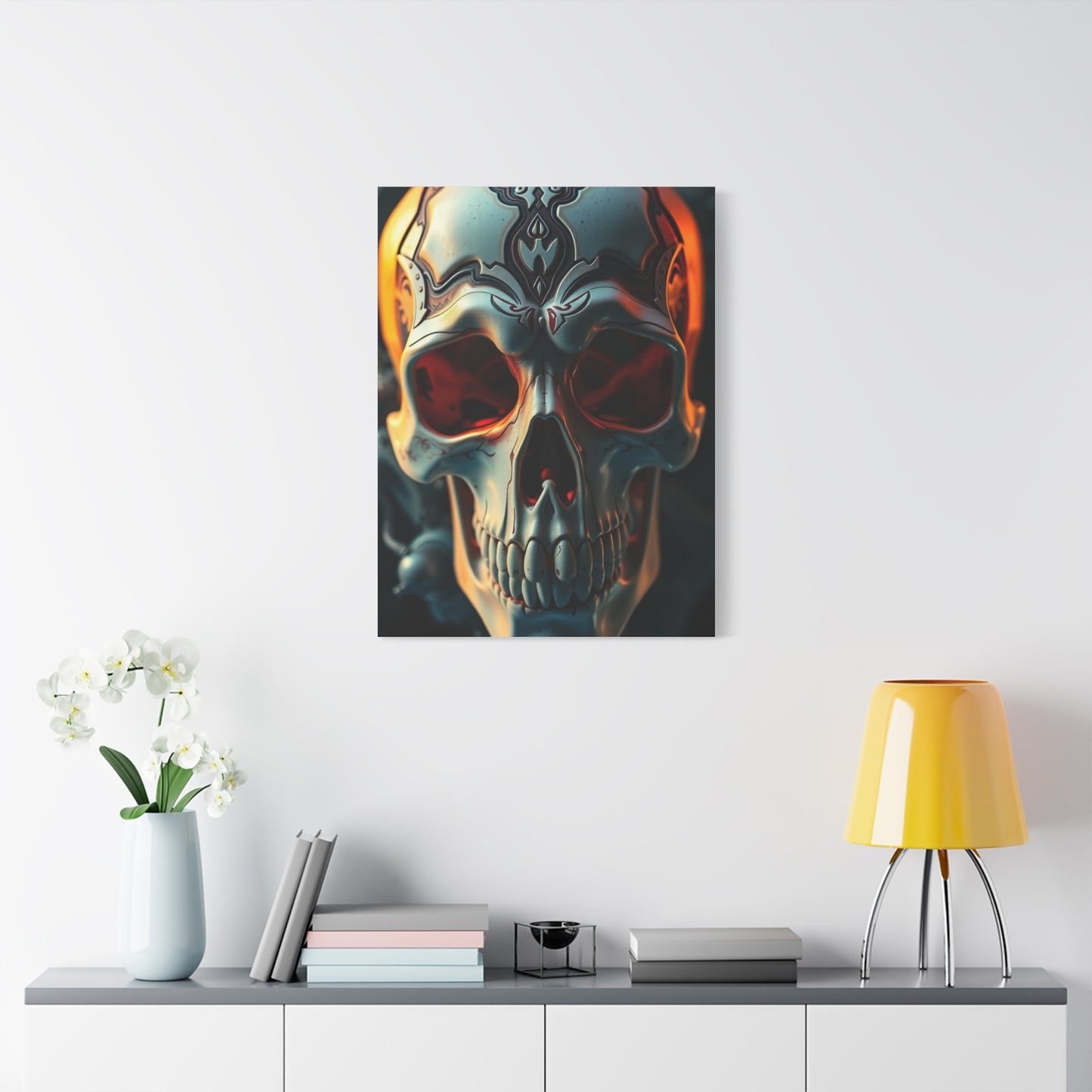 Vision Skulls Art Art Wall Art & Canvas Print
