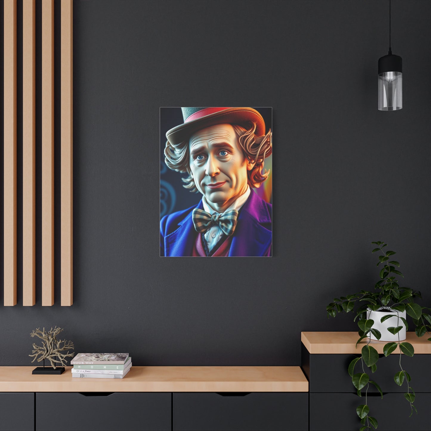 Willy Wonka Art Luxury Canvas Wall Art & Canvas Print