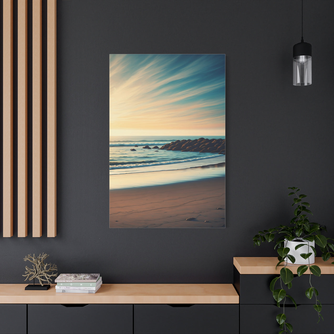 Soft Coastal Breeze Shoreline Wall Art & Canvas Prints