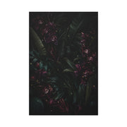 Tropical Noir Orchid Midnight Romance Wall Art & Canvas Print