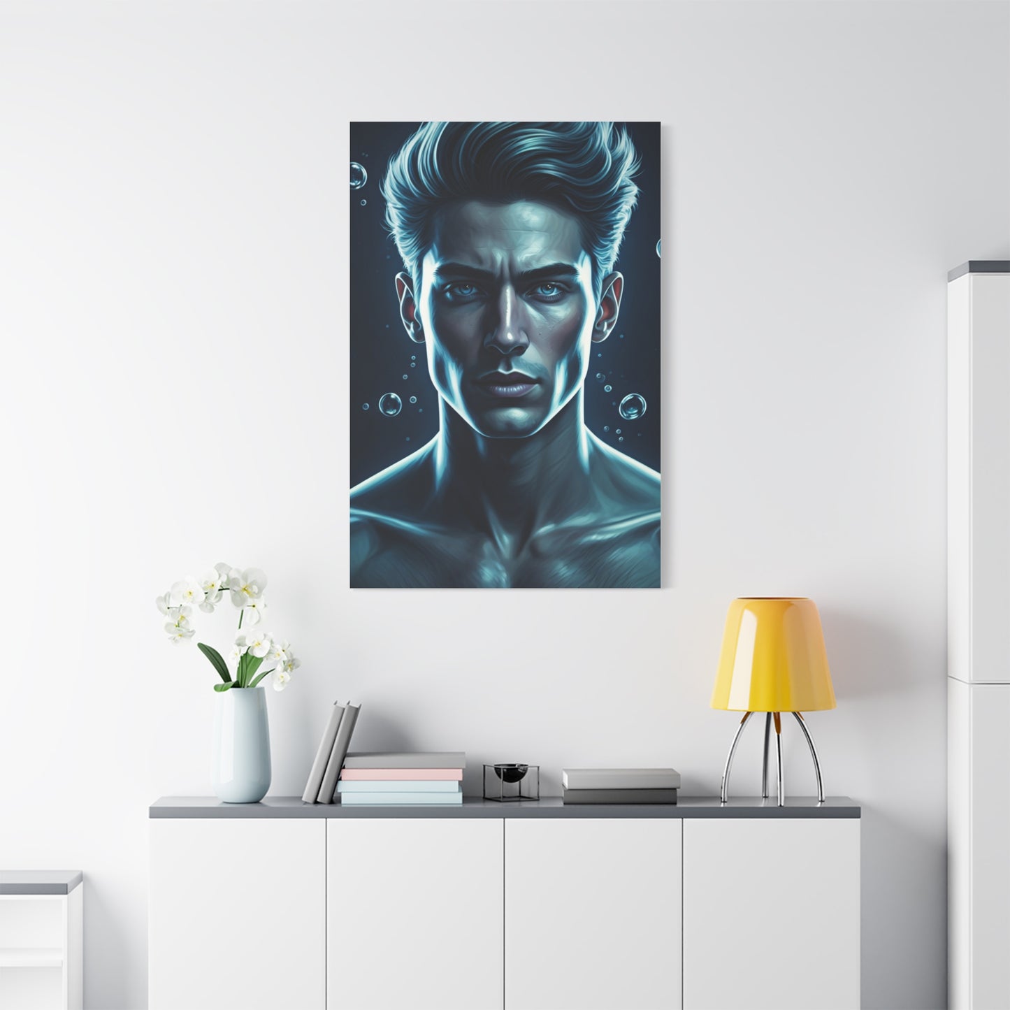 Submerged Stillness Portrait Wall Art & Canvas Prints