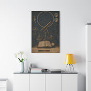 Antique Telescope & Celestial Study Wall Art & Canvas Print