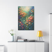 Vivid Magical Garden Floral Wall Art & Canvas Print