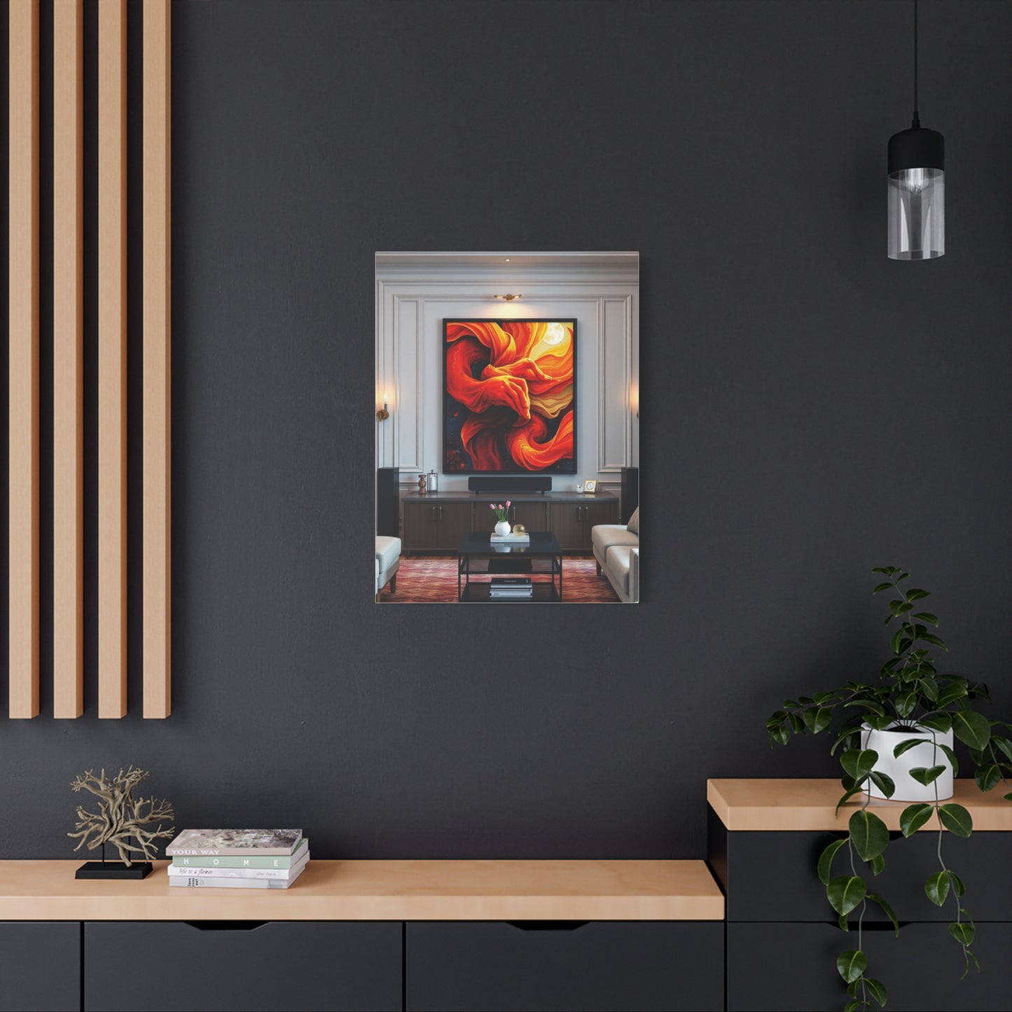 Vision Home Theatre Decor Art Art Wall Art & Canvas Print