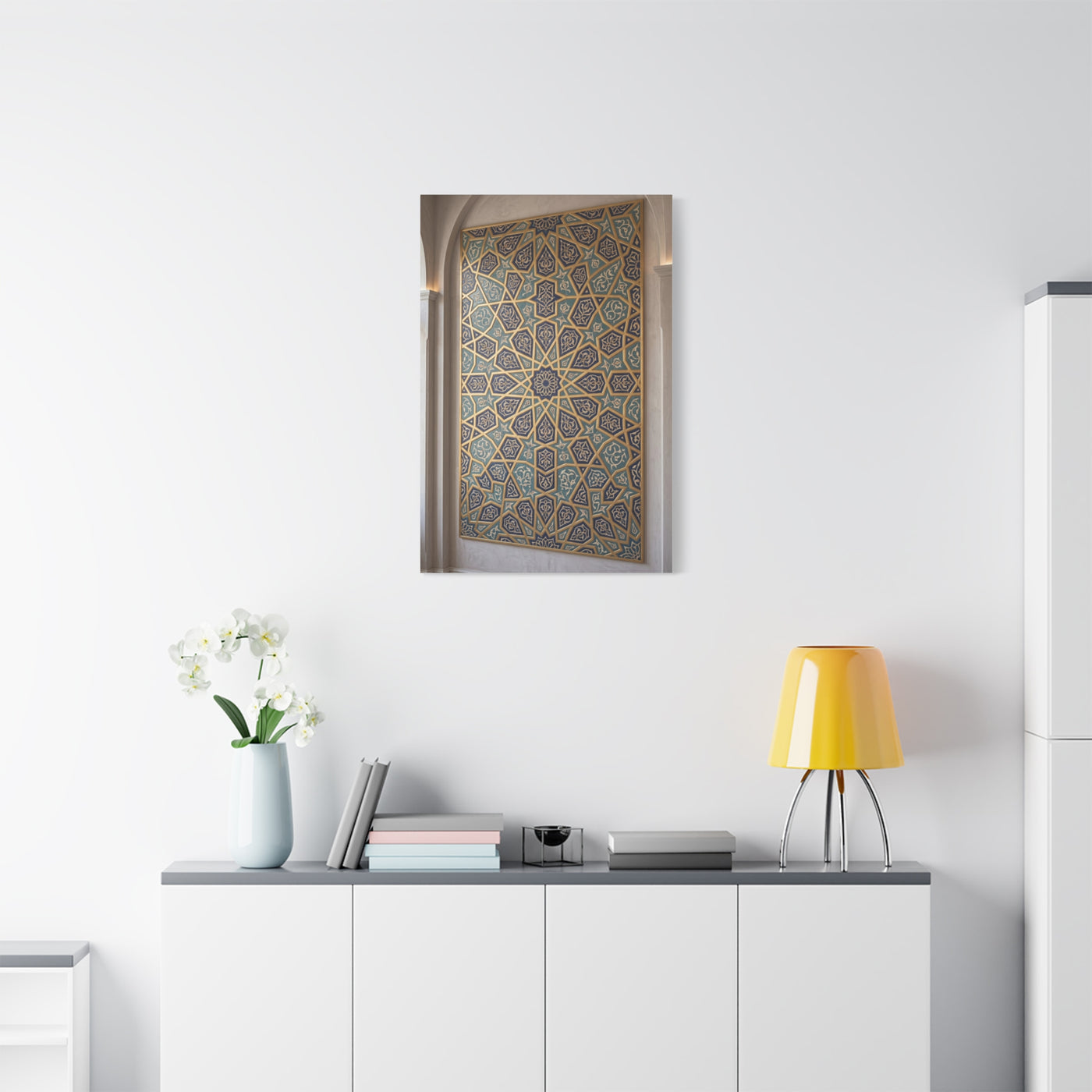 Islamic Geometric Star Pattern Wall Art & Canvas Print
