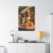 Retro Kitchen Still Life Composition Wall Art & Canvas Print