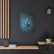 Woman Rising from Water Splash Wall Art & Canvas Prints