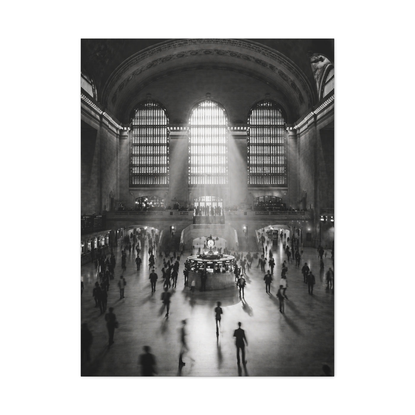 Grand Central Light & Motion Study Wall Art & Canvas Print
